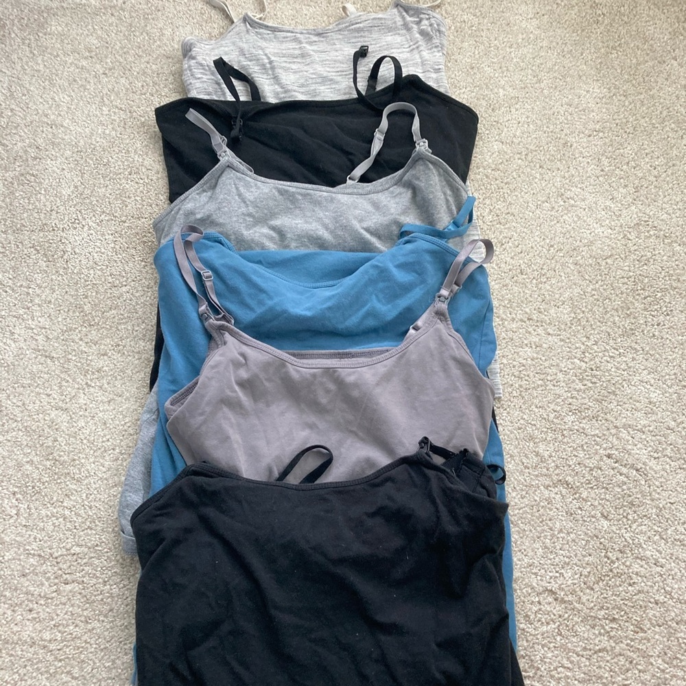 Nursing tanks size small lot
